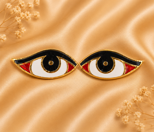 Laddu Gopal Netra | Shringar Eyes for Thakur Ji – Radha Raman Shringar
