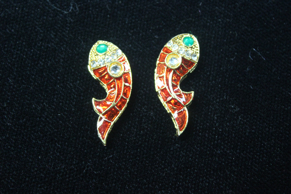 Fish shape kundal for laddu gopal ji