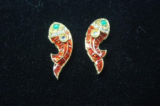 Fish shape kundal for laddu gopal ji