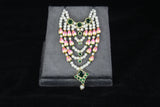 Lotus Pearl Haar Shringar for Laddu Gopal & Thakurji With AD 5.5 Cm