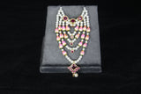Lotus Pearl Haar Shringar for Laddu Gopal & Thakurji With AD 5.5 Cm