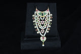 Ad Hasli With White pearls & kundan-style stones Mala For Thakur Ji 6 Cm