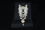 Laddu Gopal Ratna Pearl Heera Haar | 7 cm | Traditional Shringar