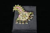 Handcrafted Meenakari Sirpech for Thakur Ji | 5.5 CM