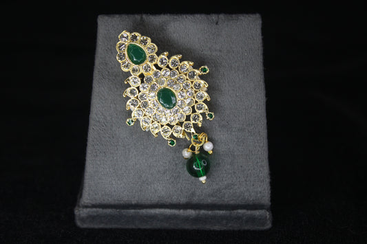Morpankh Rajsi Sirpech — Sirpech for Thakur Ji Shringar | 5 CM
