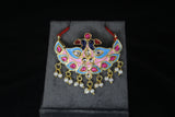 Mayur Rajsi Haar Mala — Morpankh Style Mala for Thakur Ji Shringar | 3.5 CM HEIGHT | 4.5 WIDTH