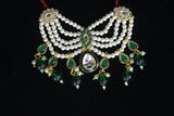 Rajtilak Kundan Haar Mala — Royal Shringar Mala for Thakur Ji | 3.5 CM HEIGHT | 7 CM WIDTH