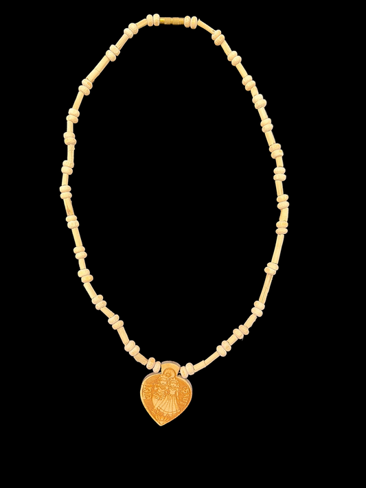 Radha Krishna Single Layer Tulsi Kanthi Mala — Sacred Devotional Mala for Daily Bhakti