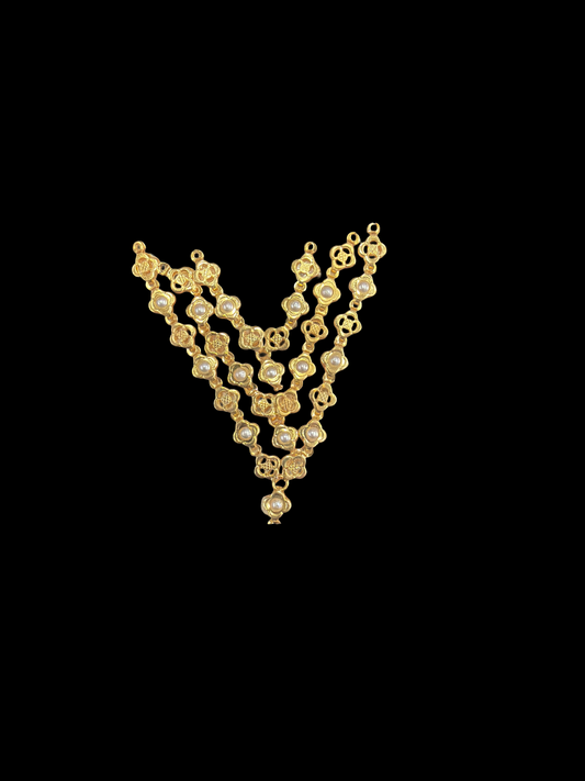 Multi-Layer Mala for Thakur Ji – 6 cm Height Premium Beaded Necklace for Deity Shringar