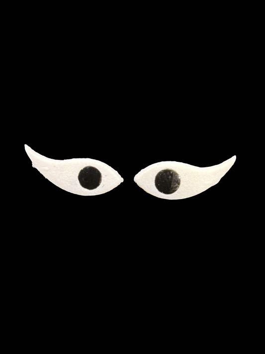 Divya Shyam Netra – Radharaman ji Netra (Eyes) for Radharaman ji Shringar | Small 1.5 CM