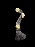 Moti Choti Ji — Pearl Hair Accessory for Thakur Ji Shringar | 12CM Big | 5.5 CM Small