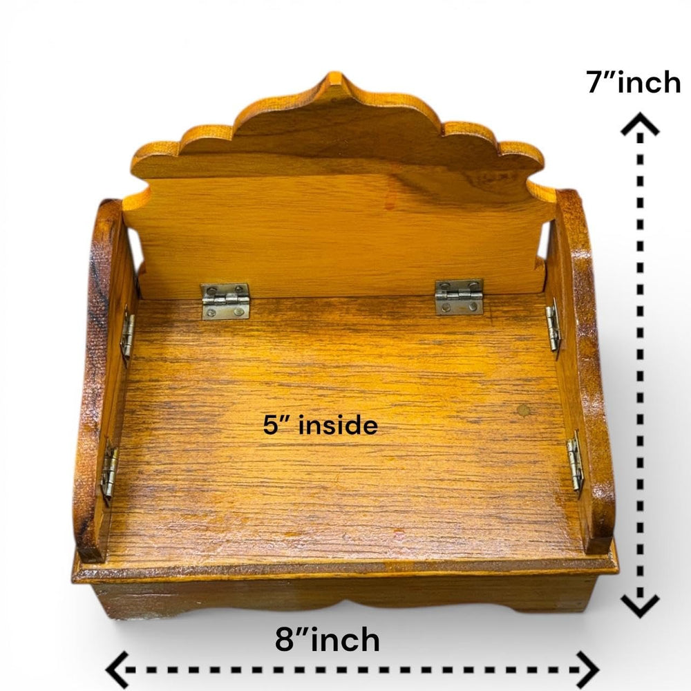 Laddu gopal ji wooden singhasan